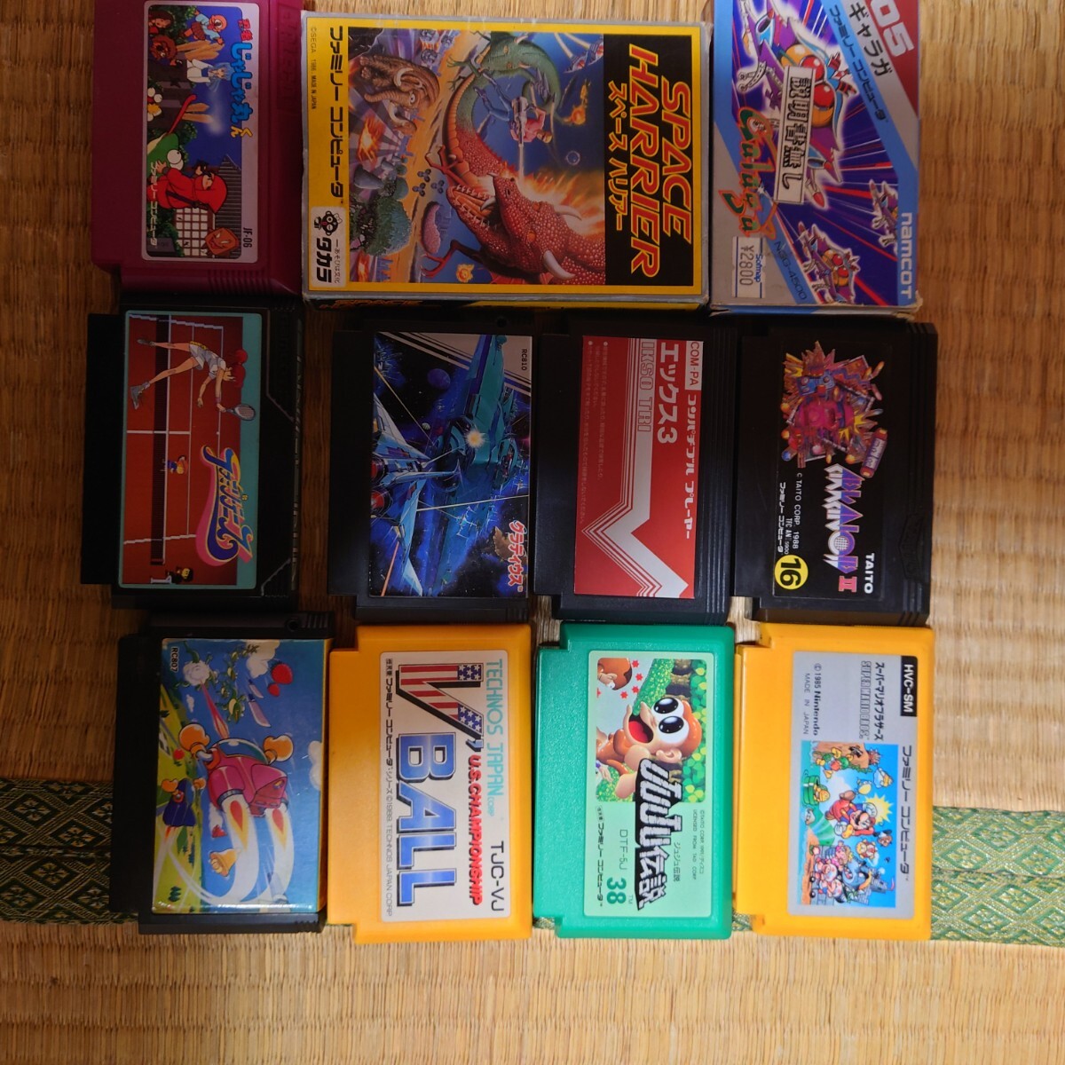 中古 ファミコン カセット 11本 箱付きソフトあり。 【公式通販】