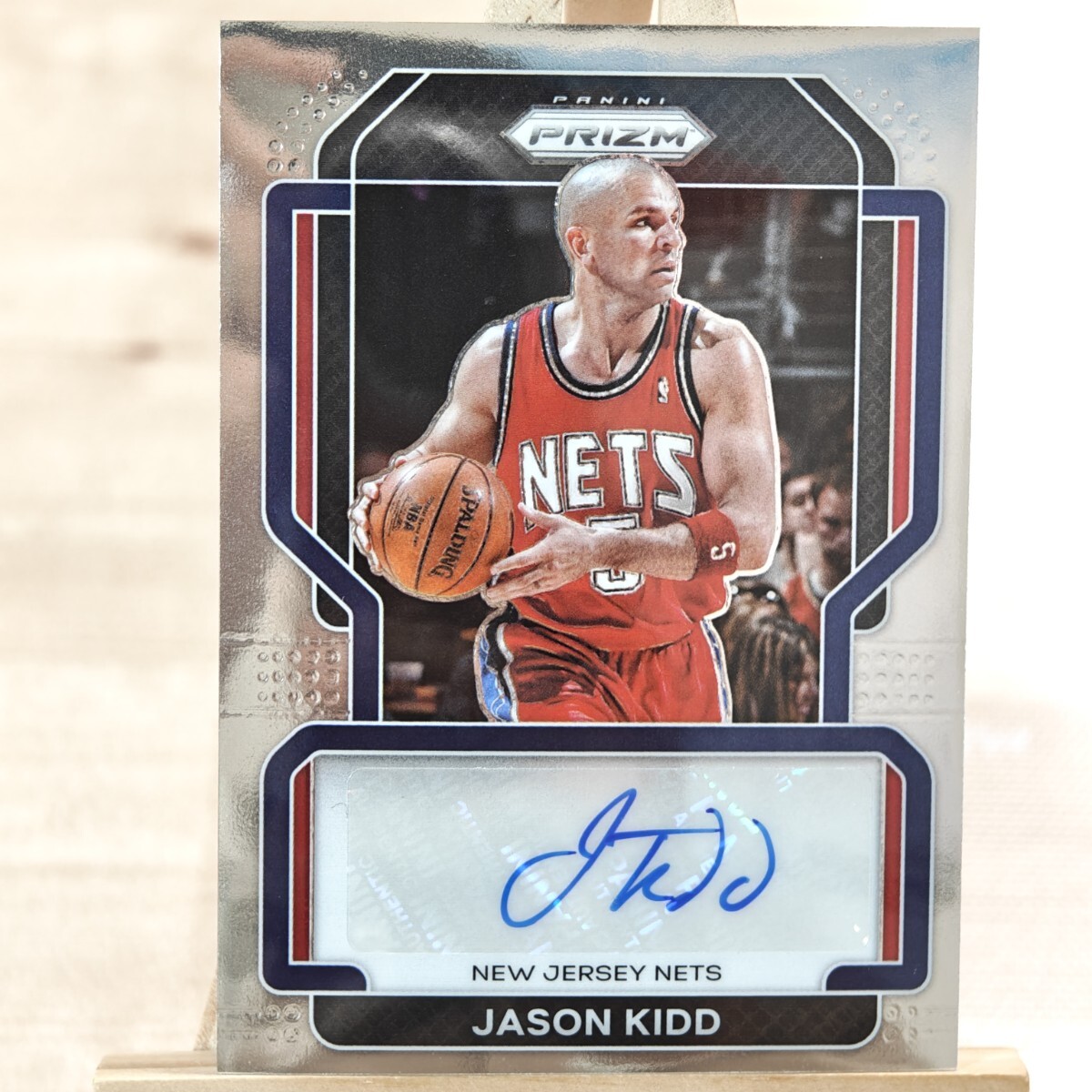 NBA マクファーレン　開封済み　サイン入　証明書　ジェイソン　キッド Prizm Kidd Jason Panini - Silver ナショナルトレジャー直筆サイン