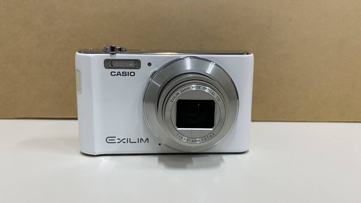 CASIO EXILIM ホワイト コンパクトデジタルカメラ 【公式通販】