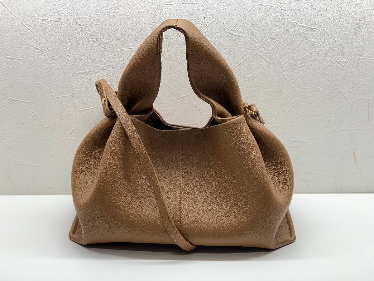 美品】POLENE ポレーヌ Numero Neuf ヌメロ ヌフ BHB0011MGRBR005 