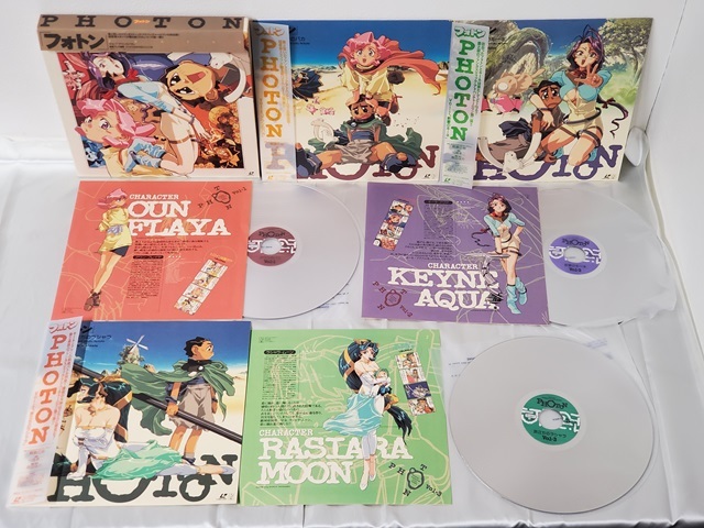 美品 LD-BOX フォトン PHOTON OVA 全6巻6話　御先祖賛江 OVA 全4巻　Space Ofera アッガ・ルター OVA 全4巻　梶島正樹 セット_4