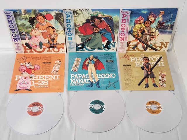 美品 LD-BOX フォトン PHOTON OVA 全6巻6話　御先祖賛江 OVA 全4巻　Space Ofera アッガ・ルター OVA 全4巻　梶島正樹 セット_5