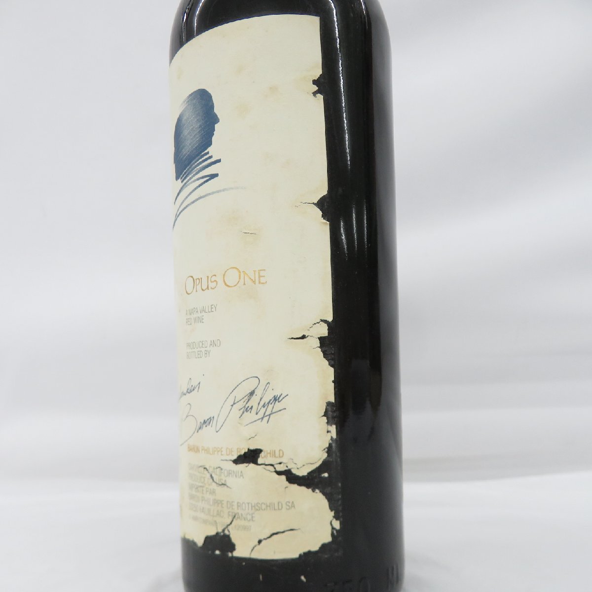 未開栓】OPUS ONE オーパスワン 1995 赤 ワイン 750ml 13.5% ※液漏れ有