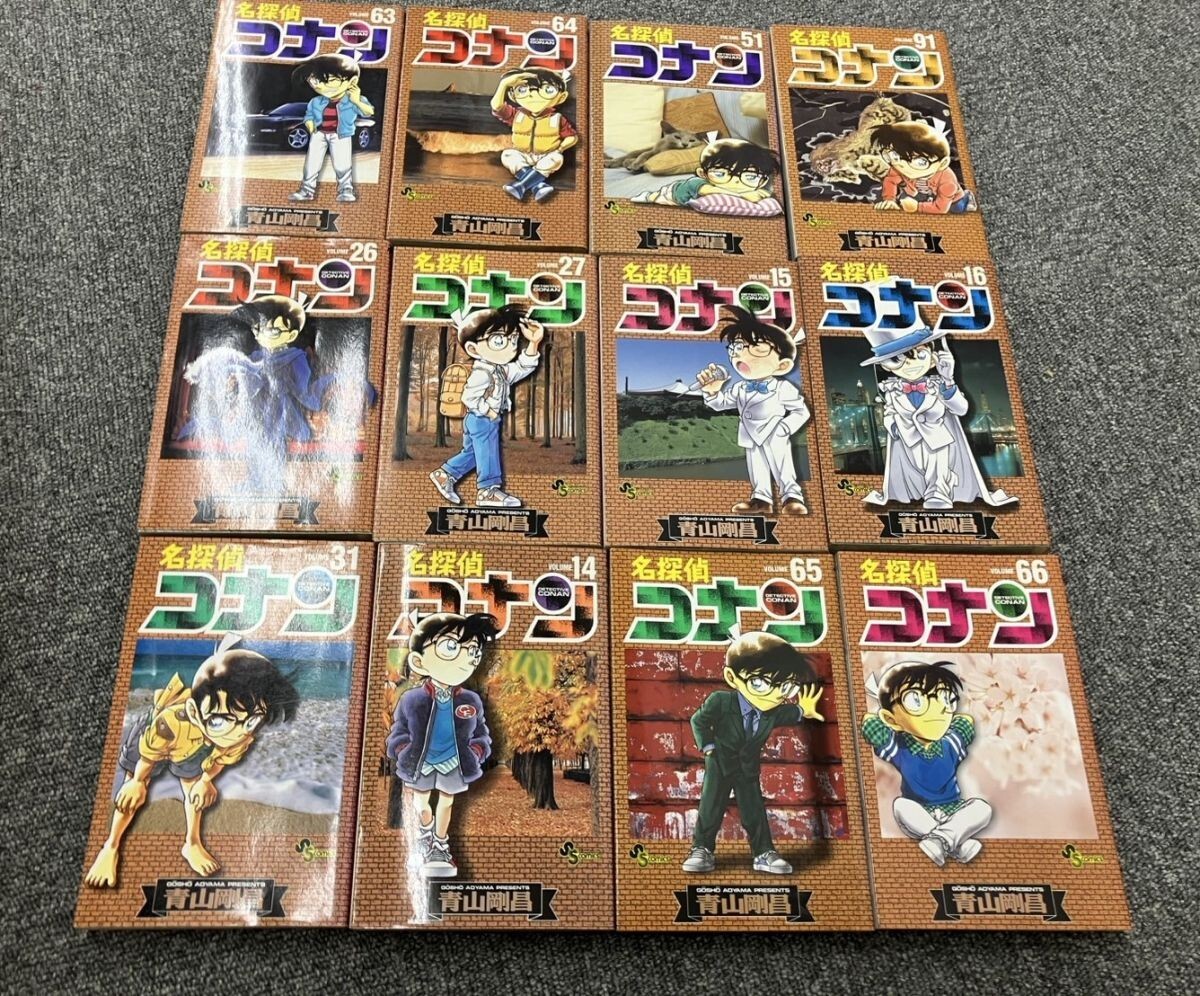 K416-H25-1804 名探偵コナン 青山剛昌 漫画まとめ売り 99点セット 