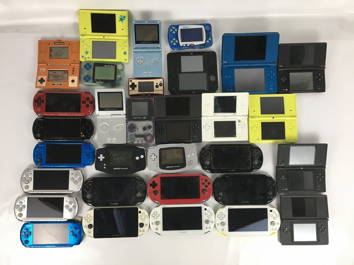 ジャンク】 ゲーム機器 セット 検索： DS PSP PSVITA GBASP