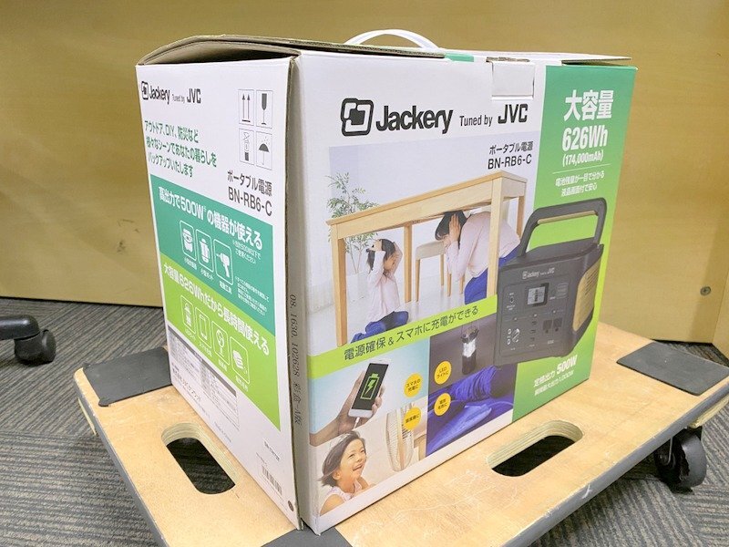 ジャンク】Jackery tuned by JVC BN-RB6-C ポータブル電源 ジャクリ