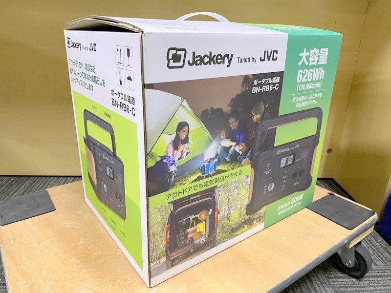 ジャンク】Jackery tuned by JVC BN-RB6-C ポータブル電源 ジャクリ