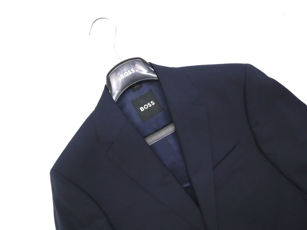 18万新品◇48=M◇BOSS ヒューゴボス ヴァージンウールブレンド グレン