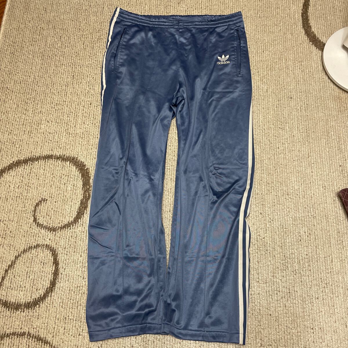  ビンテージ ジャージ ライトブルー ATP adidas ジャージ ヴィンテージ usa製 アディダス ATP ジャージ 下