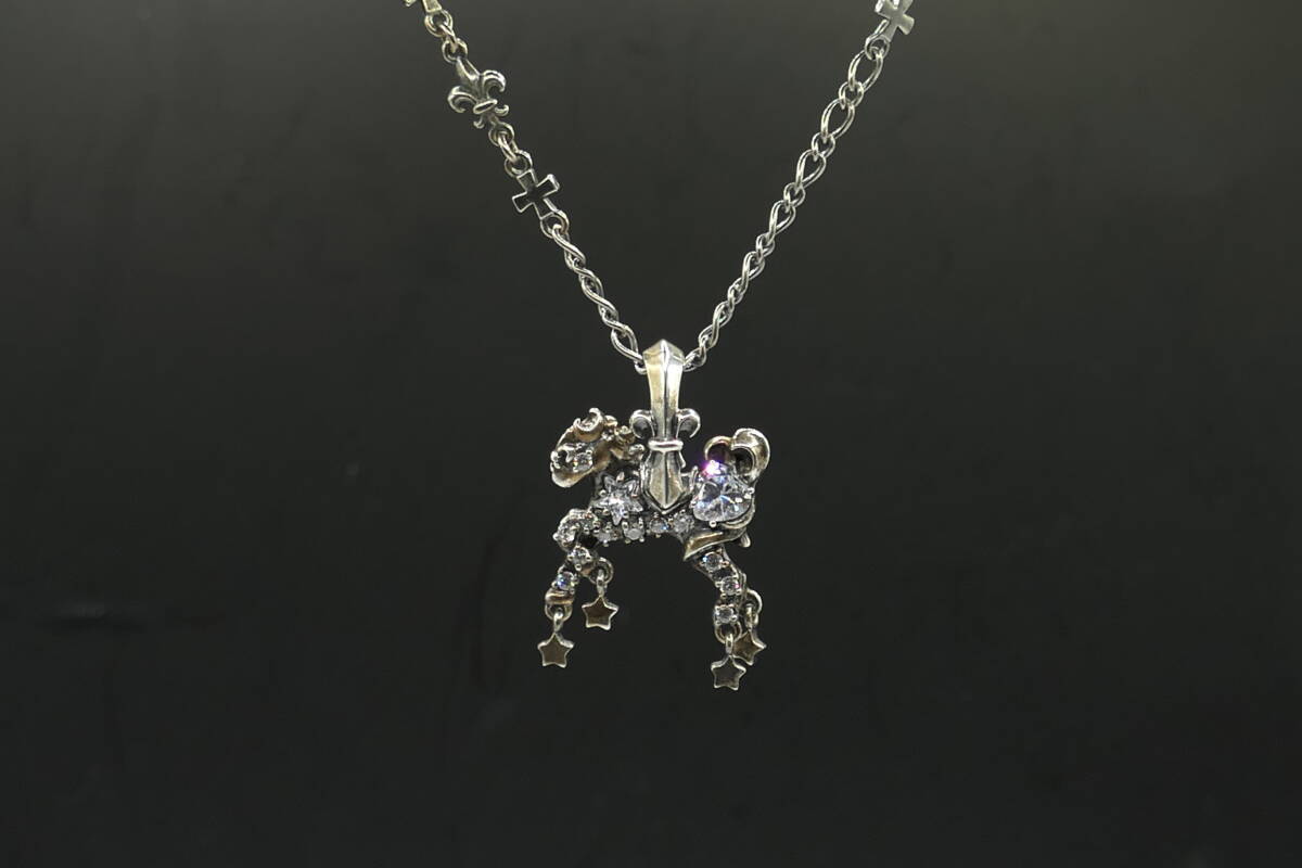 COX PATRICK パトリックコックス 黒 silver925 シルバー - ペンダント 
