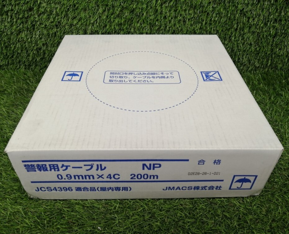 未開封品 JMACS 警報用ポリエチレン絶縁ビニルシースケーブル NP 0.9mm