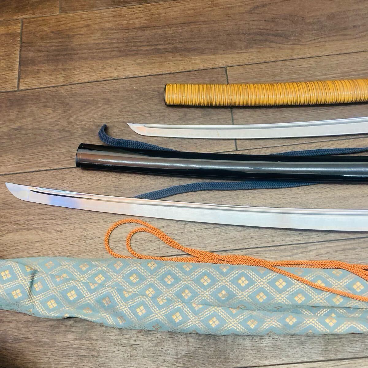 模造刀 日本刀 武具 レプリカ 8本 四角い鍔 脇差 短刀 刀剣 まとめ売り
