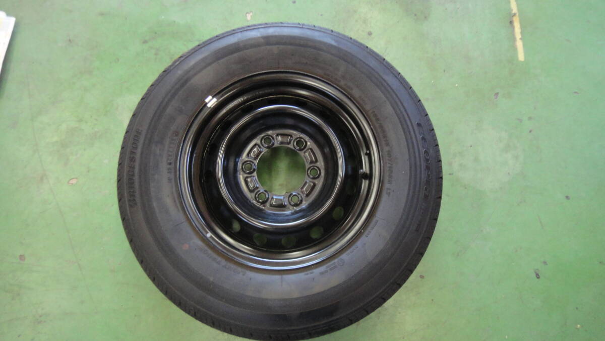 ハイエース２００系☆スペアータイヤ☆純正ホイール☆195/80R15 107/105N LT☆未使用♪_1