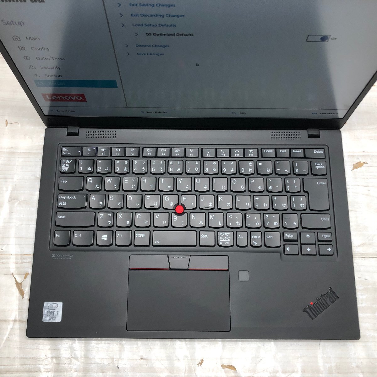 LENOVO ThinkPad X1 Carbon 20UAS6U501 Core i7 10610U 1.80GHz/16 GB 