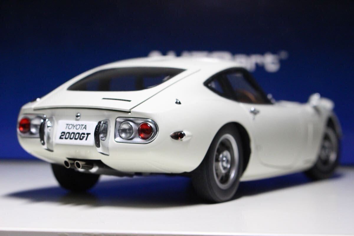 1/18 AUTOart Toyota 2000GT White トヨタ ホワイト 78753 オート