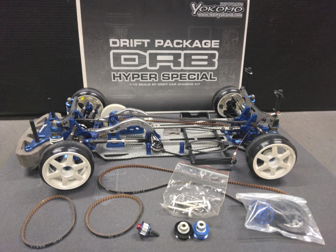 YOKOMO ヨコモ ドリフトパッケージDRB 4WD RCホワイトカーボンドリフト