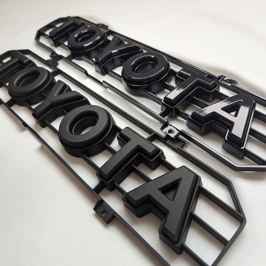 【組付け加工済】艶黒×艶黒RAV4タコマ風グリル_3