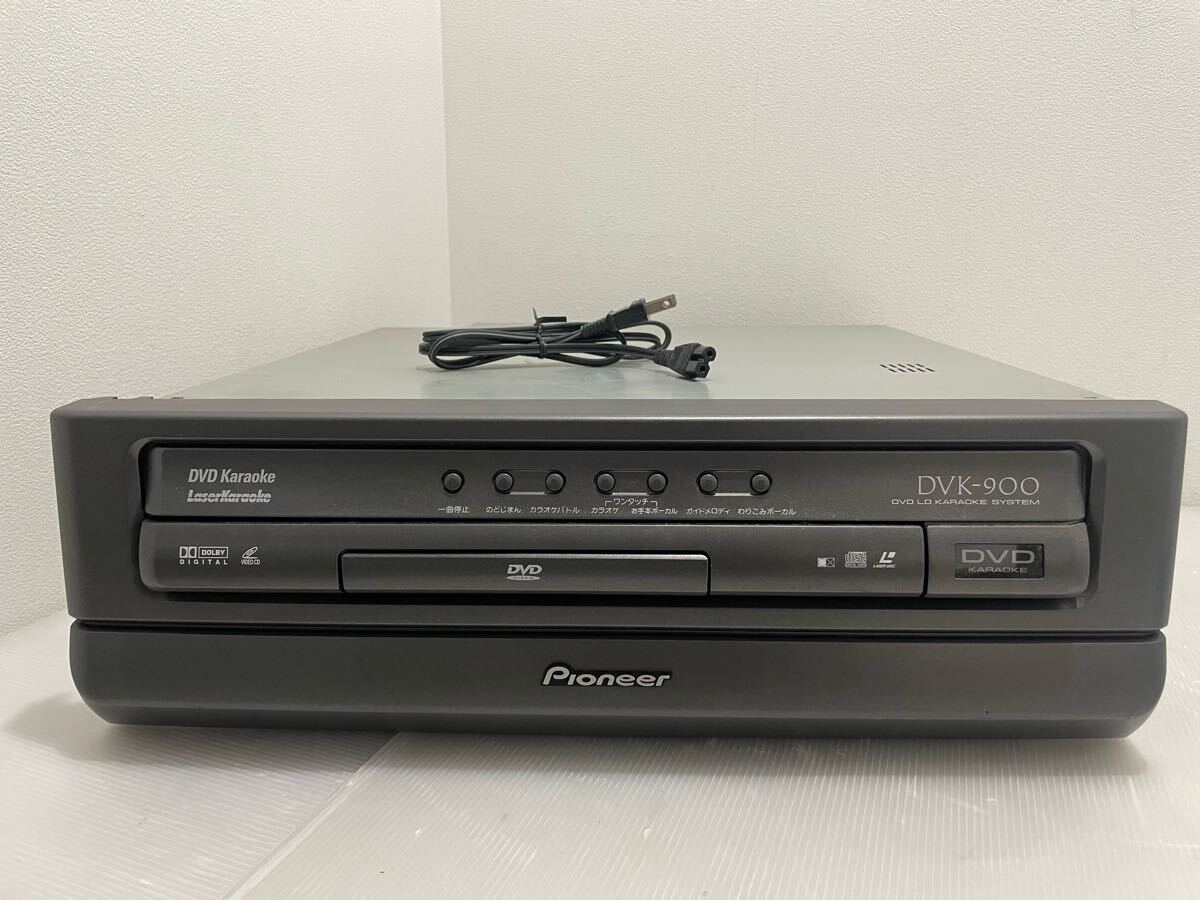 D(0204y4) Pioneer パイオニア DVK-900 DVD LD KARAOKE SYSTEM