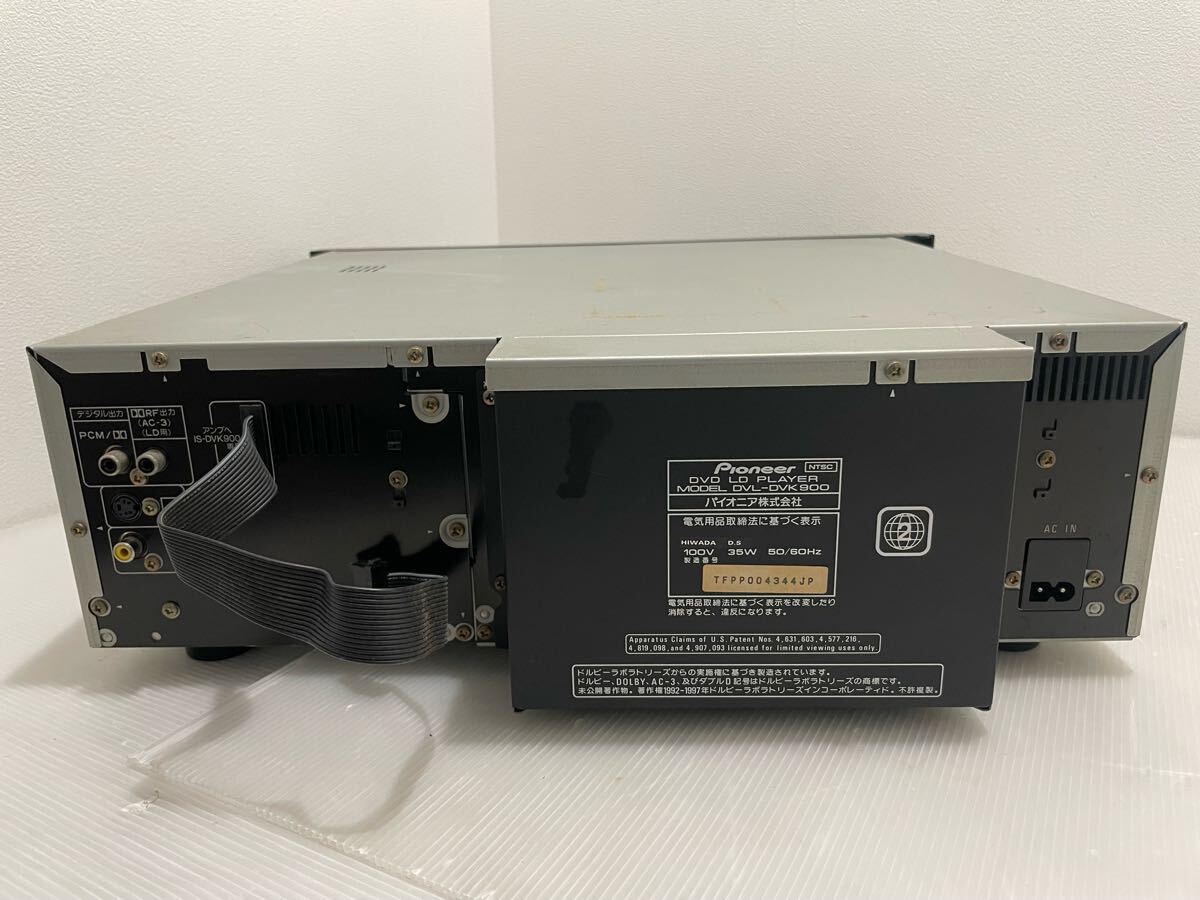 D(0204y4) Pioneer パイオニア DVK-900 DVD LD KARAOKE SYSTEM