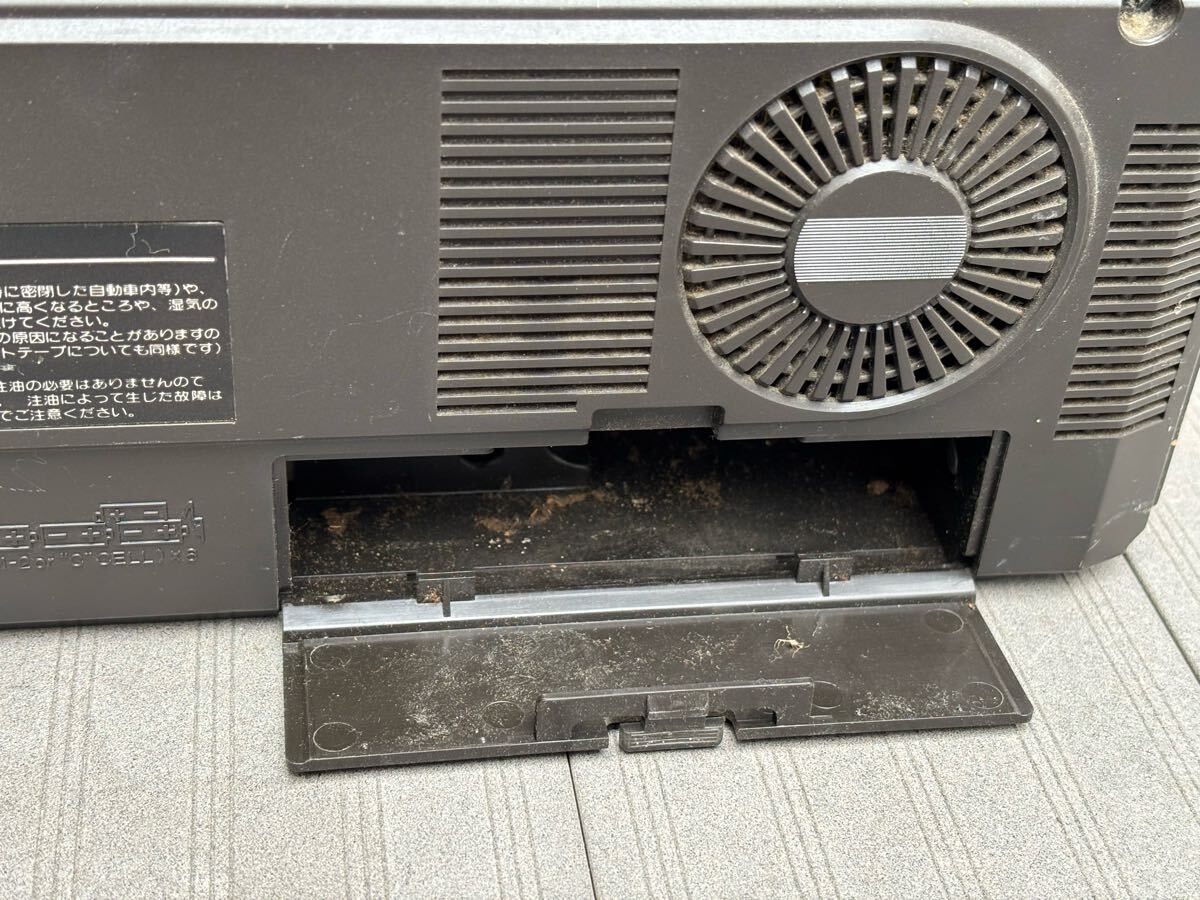 希少】【昭和レトロ】SHARP シャープ ラジカセ QT7-DX FM/AM ステレオ 