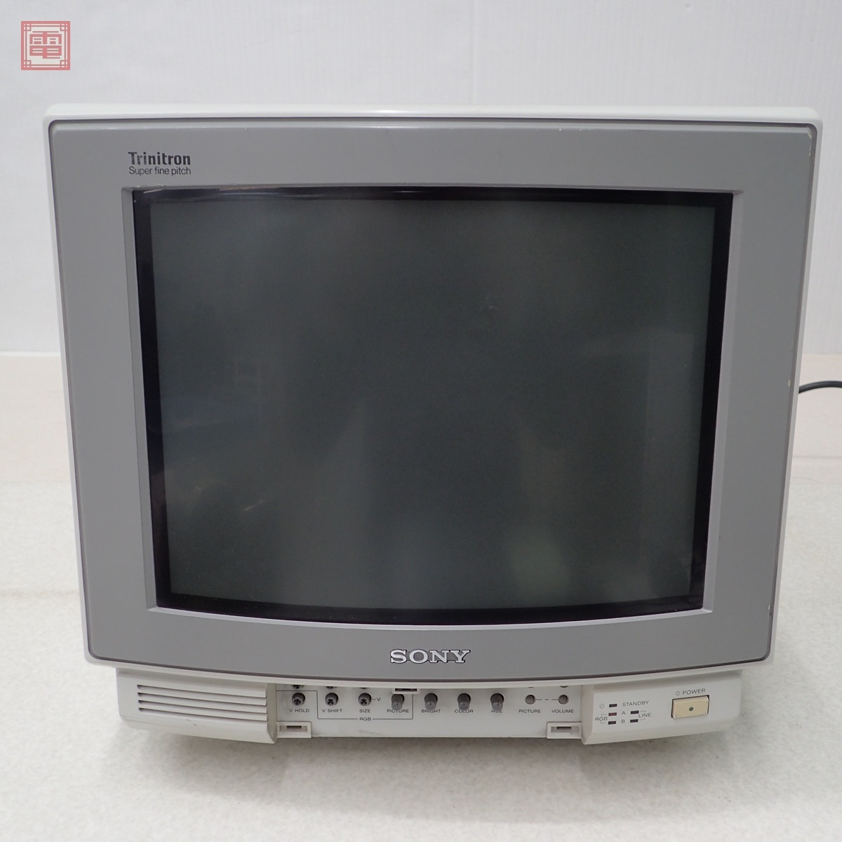 SONY トリニトロン カラービデオモニター GVM-1412 Trinitron color
