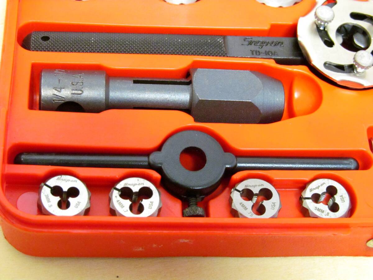 Snap-on ☆スナップオン TDM-117A タップ&ダイスセット ミリサイズ