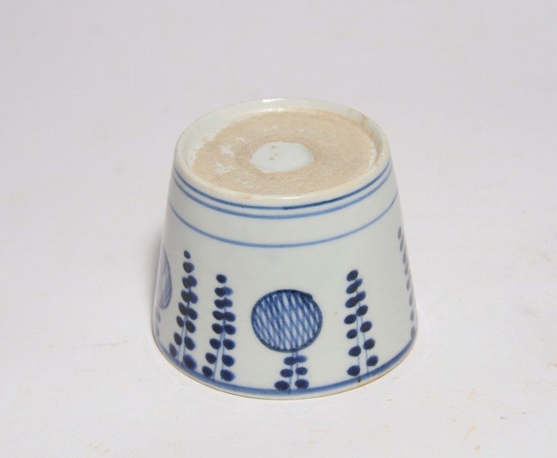 古伊万里藤丸文蕎麦猪口 - 古伊万里 蕎麦猪口 江戸中期～後期 買取参考