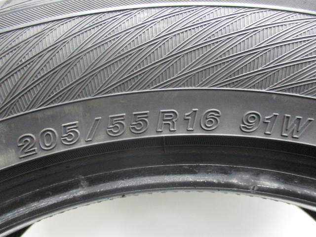 205-55R16 9-8分山 ヨコハマ アドバンdB V552 2022年製 中古タイヤ【4