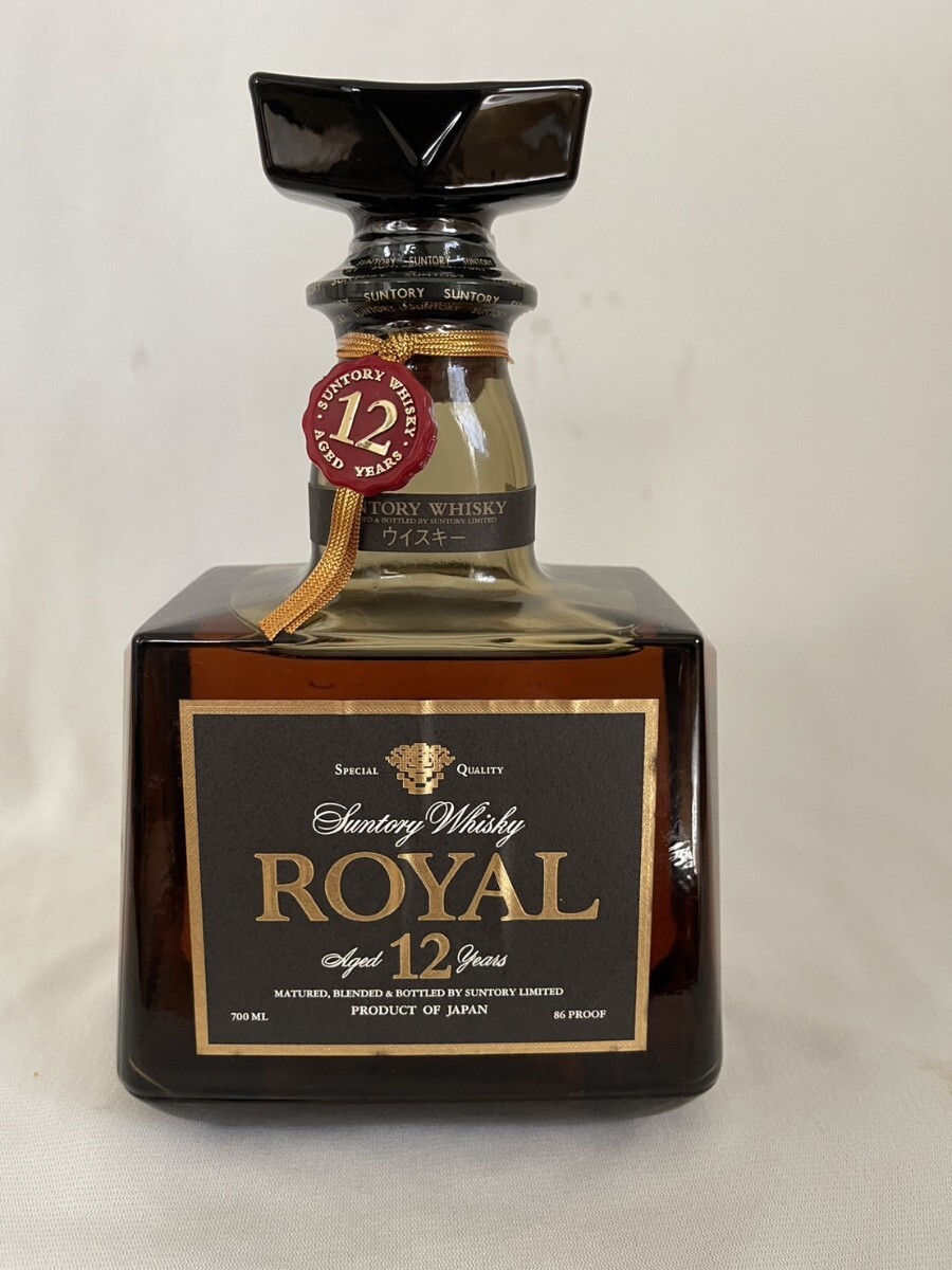 サントリー 700ml ローヤル 未開栓 12年 ROYAL ウイスキー SUNTORY 
