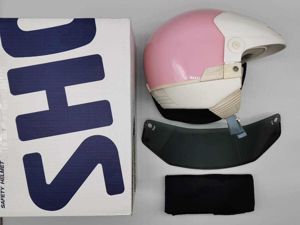 ジェットヘルメット ピンク リード工業 LEAD セミジェットヘルメット