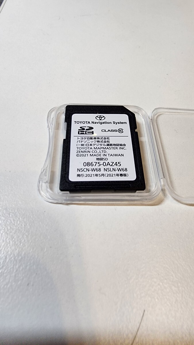 数量限定，限定SALE トヨタ純正ナビ NSCN-W68 NSLN-W68 2021年春版SDカード 08675-0AZ45(カーナビ用SDカード)｜売買されたオークション情報、yahooの商品情報をアーカイブ公開 - オークファン カーナビ用SDカード