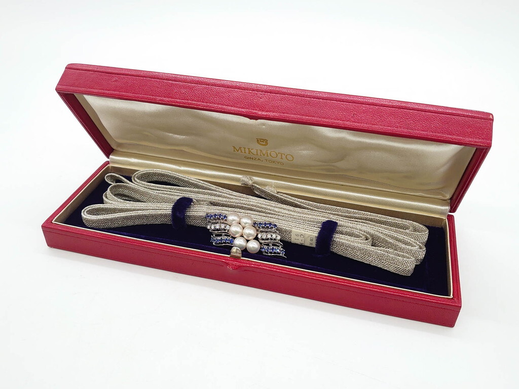 R-079732 MIKIMOTO(ミキモト) 真珠 パール K14(14金) WG(ホワイト 
