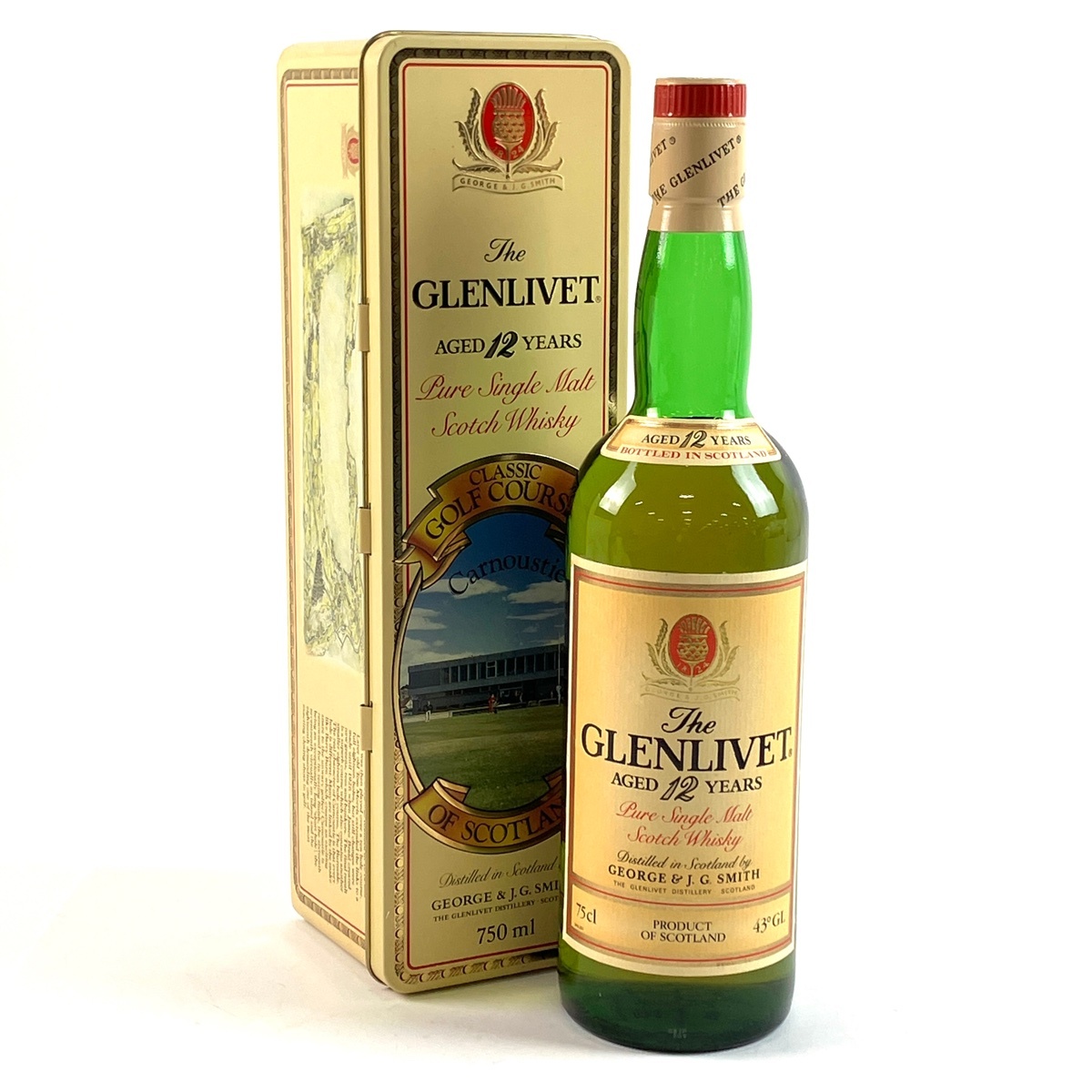 グレンリベット GLENLIVET 12年 旧ボトル 750ml スコッチウイスキー