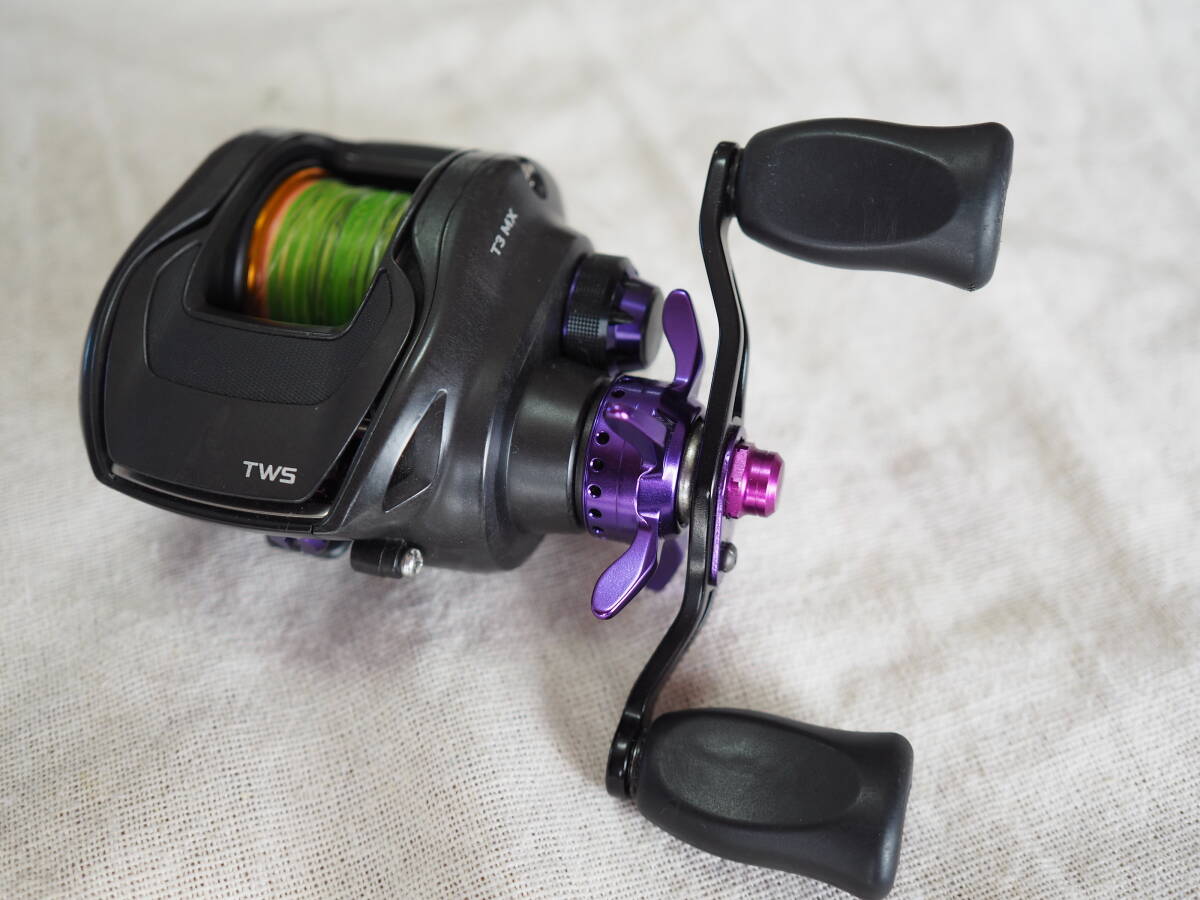 DAIWA T3MX 1016SHLスプール欠品 F6854-293♪【60】ダイワ T3 MX 1016SHL TW 左 良品 シマノ派の私も