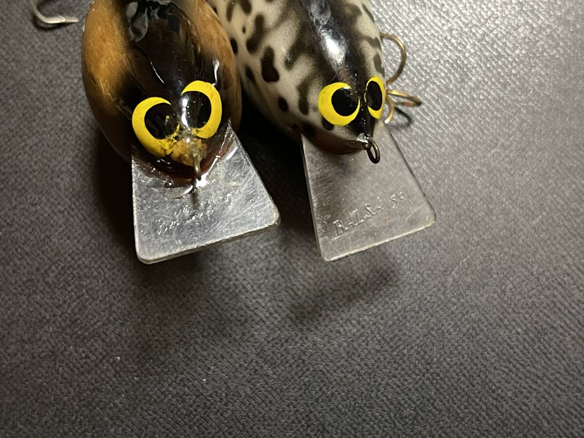 オールド オリジナル バルサ50 クランク 1st 2nd バスコ ザウルス セット_7