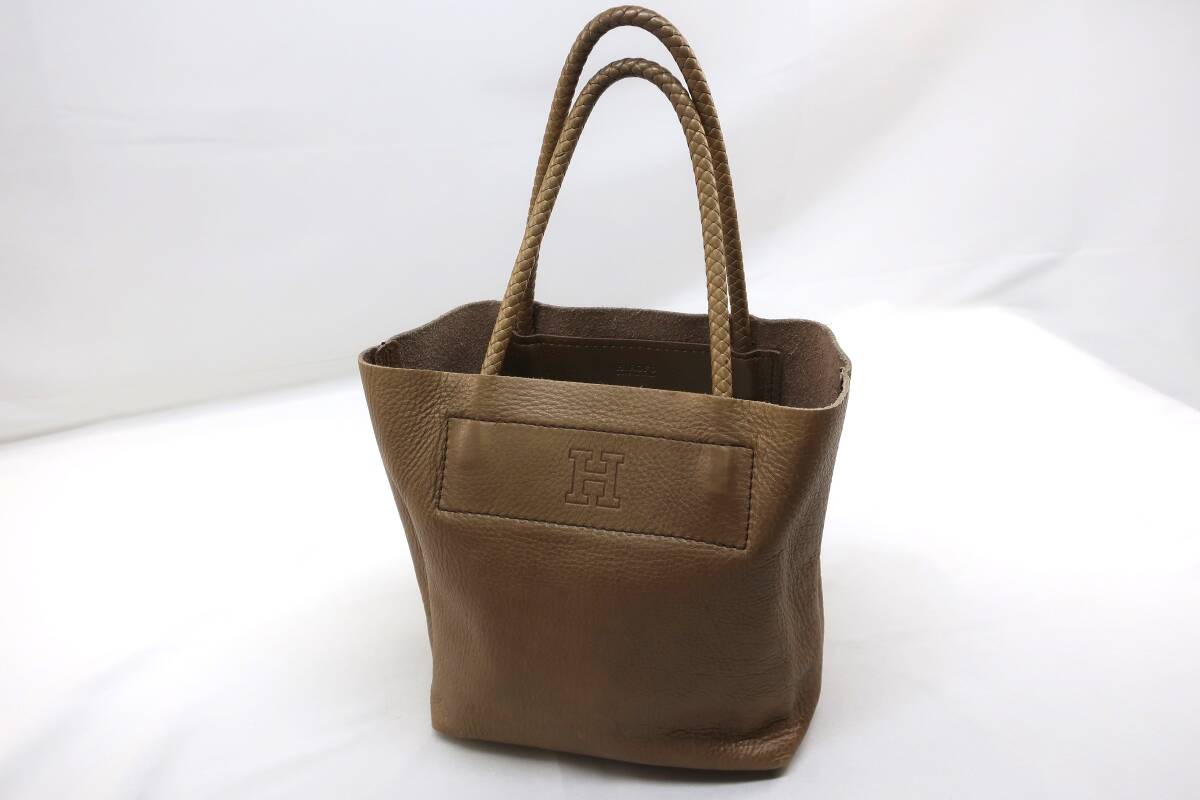 送900円】6295 HIROFU ヒロフ イタリア製 ハンドバッグ ミニトート 