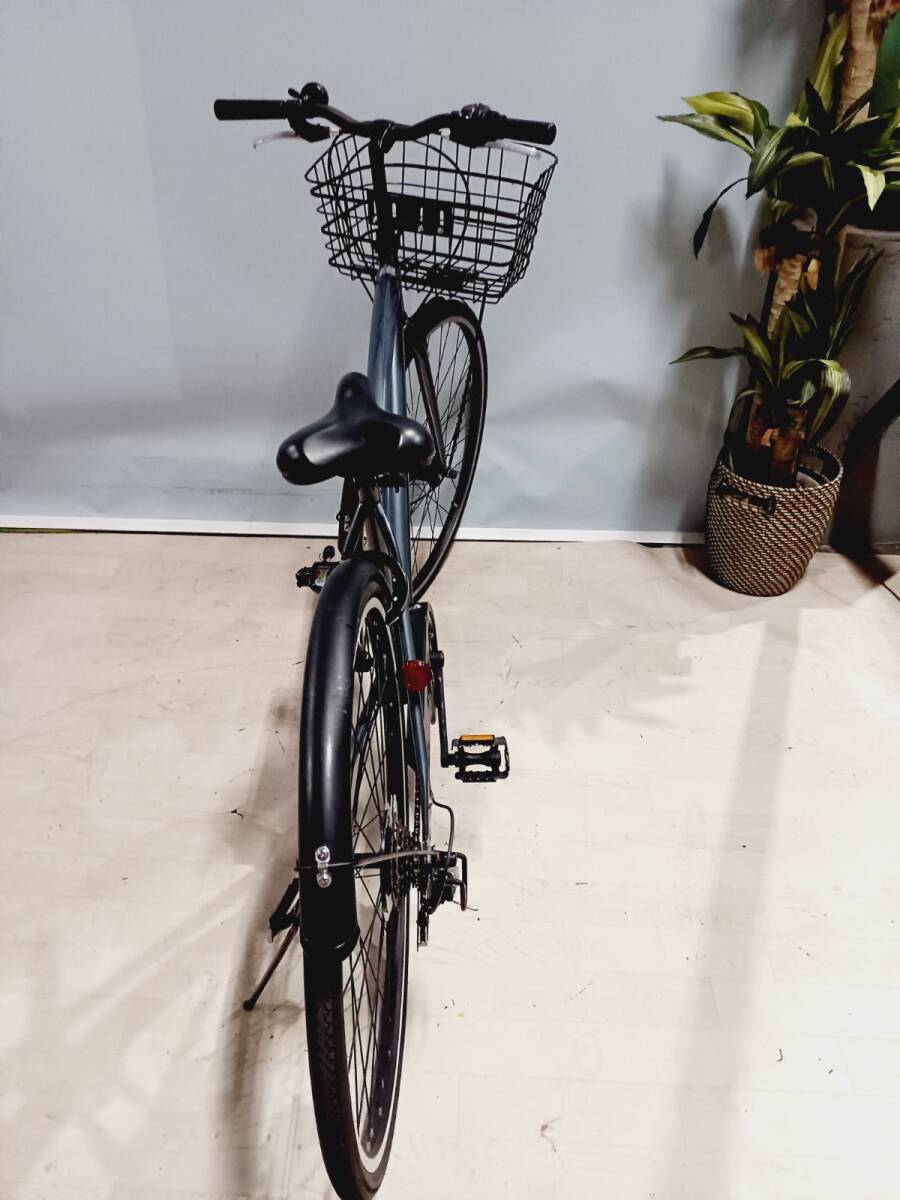 17118-03★美品★STITTO/スティット カゴ付き クロスバイク 27インチ 自転車 通勤/通学★_6