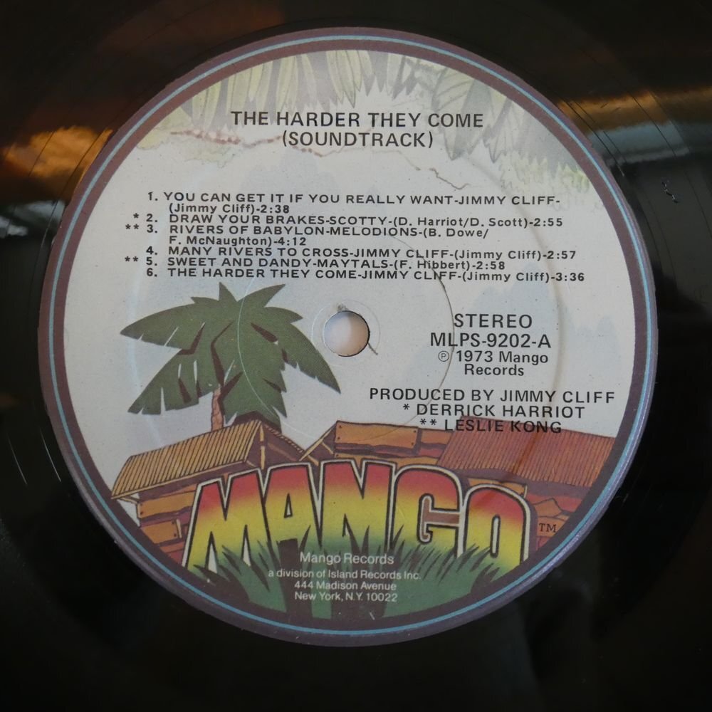 48058351;【US盤/見開き】V.A.(Jimmy Cliff, The Melodians, The Maytals, etc) / The Harder They Come_2