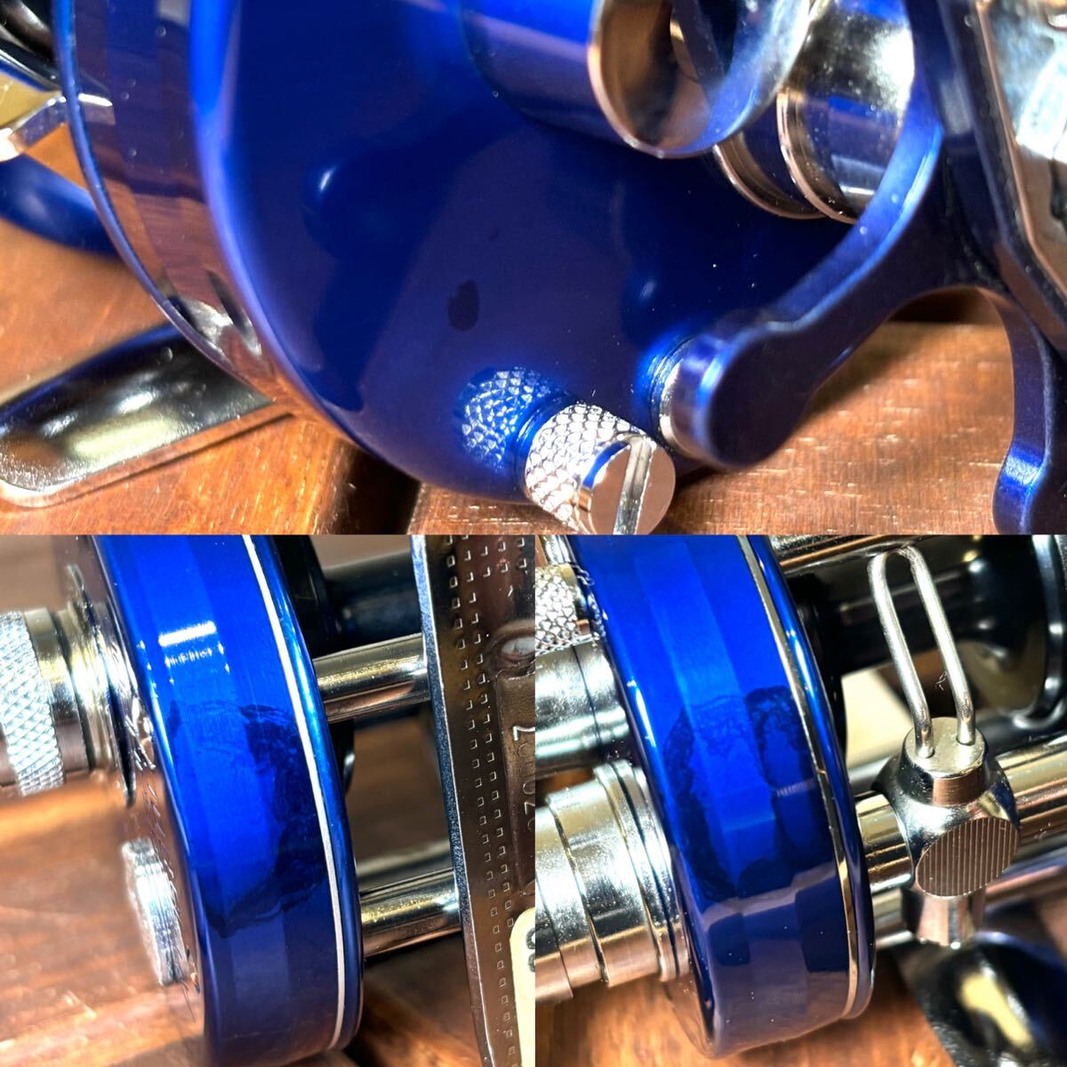 Abu アブ アンバサダー 1500C #070007 ブルー マミヤOP期：実釣未使用