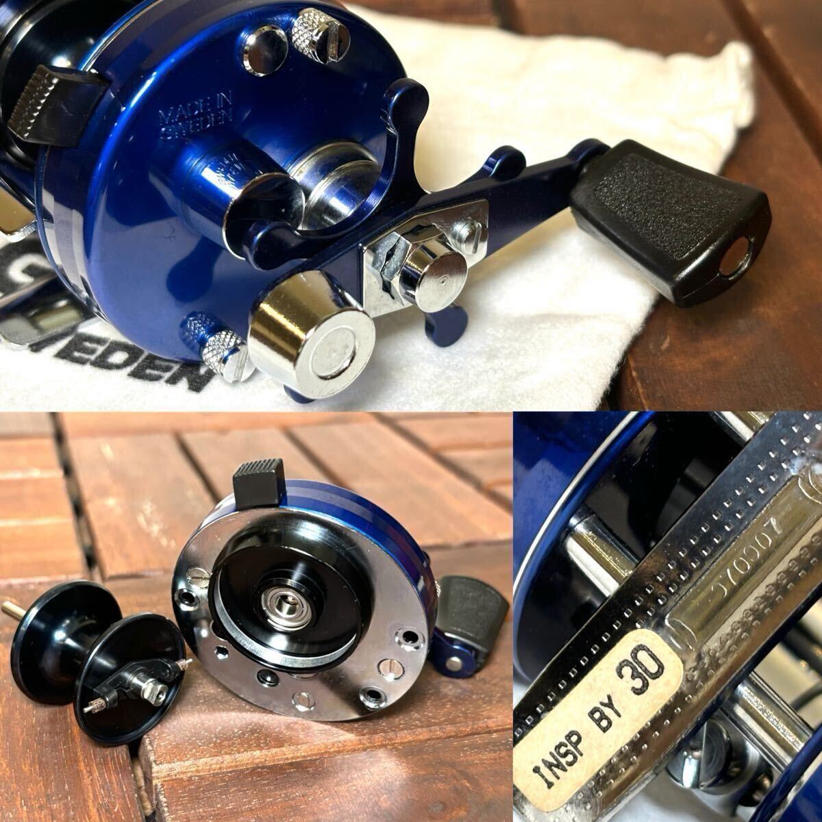 Abu アブ アンバサダー 1500C #070007 ブルー マミヤOP期：実釣未使用
