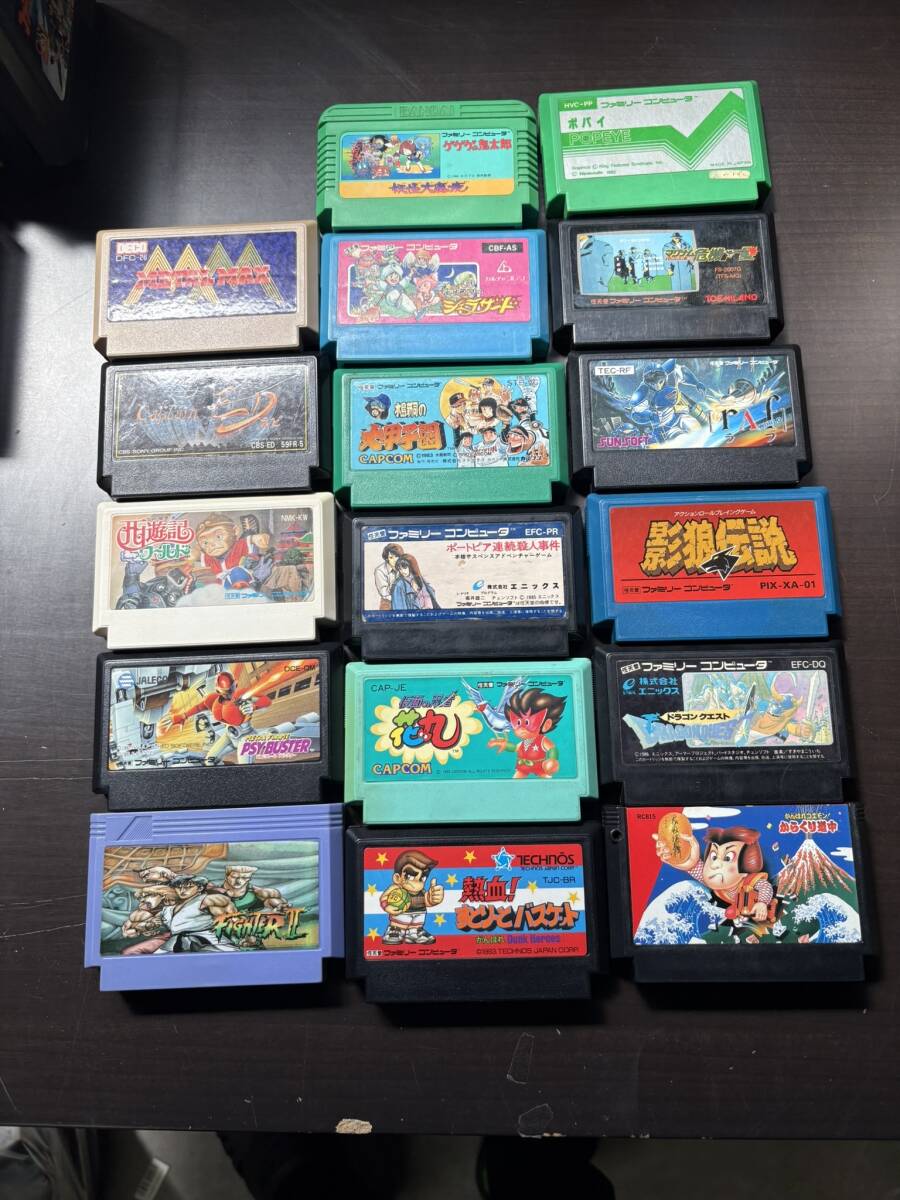 ファミコン　ソフト　まとめ売り　動作未確認_6