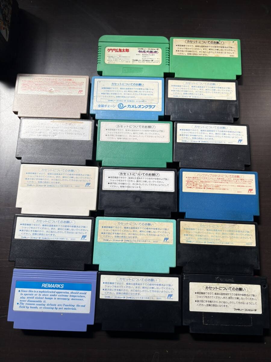 ファミコン　ソフト　まとめ売り　動作未確認_7