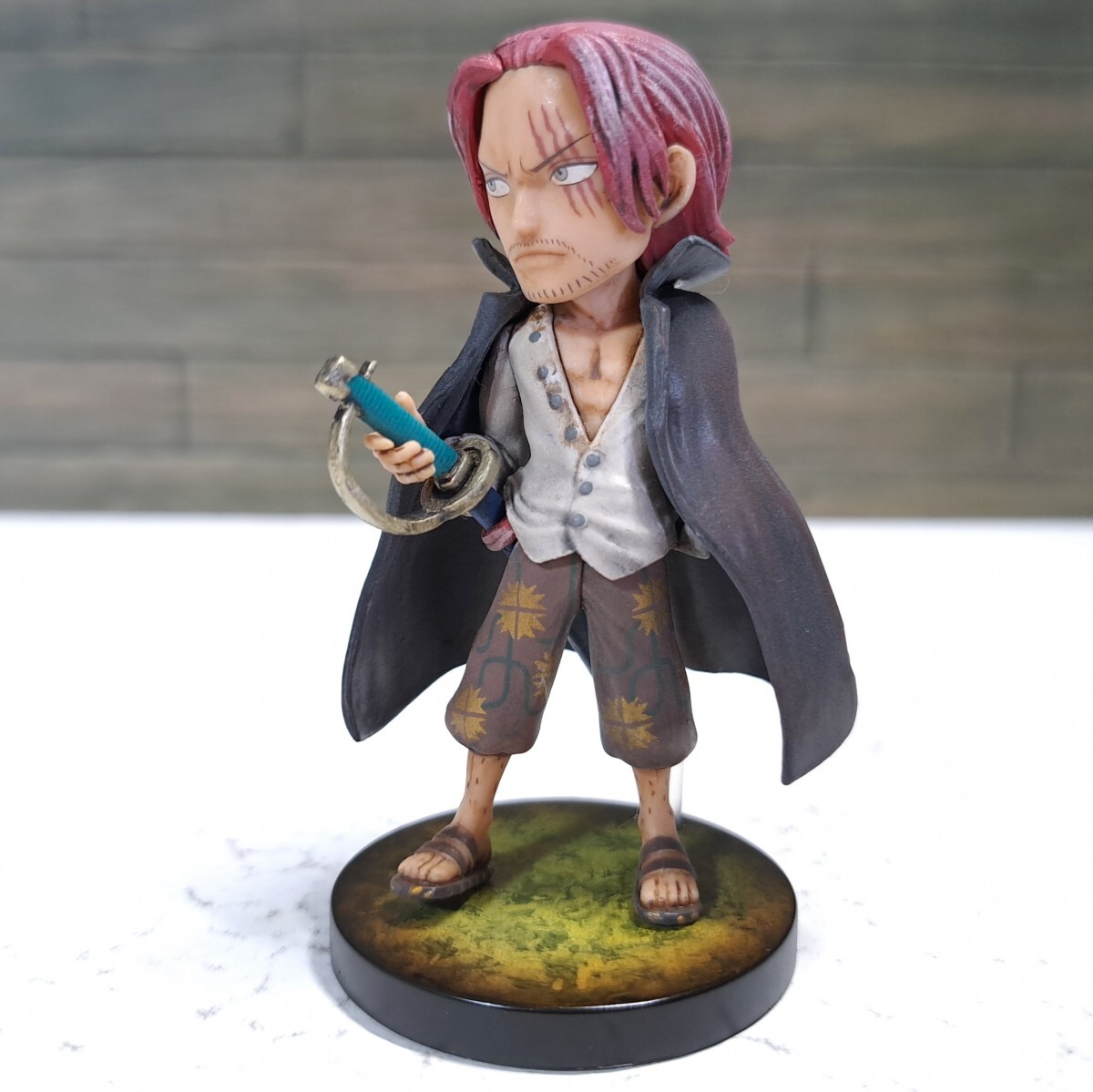 ワンピース ワールドコレクタブルフィギュア　シャンクス リペイント/ONE PIECE World collectable figure（WCF） repainted_2