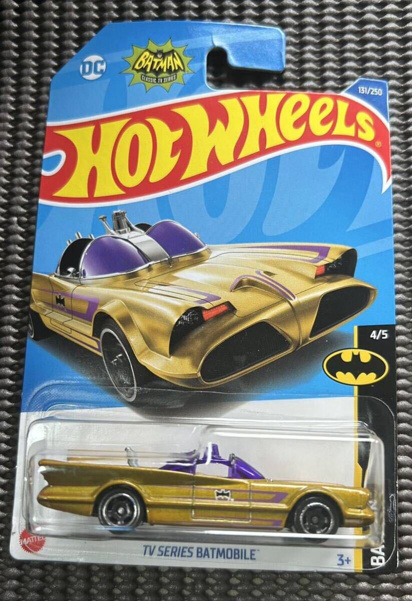 ホットウィール HotWheels TVシリーズ バットモービル　金_1