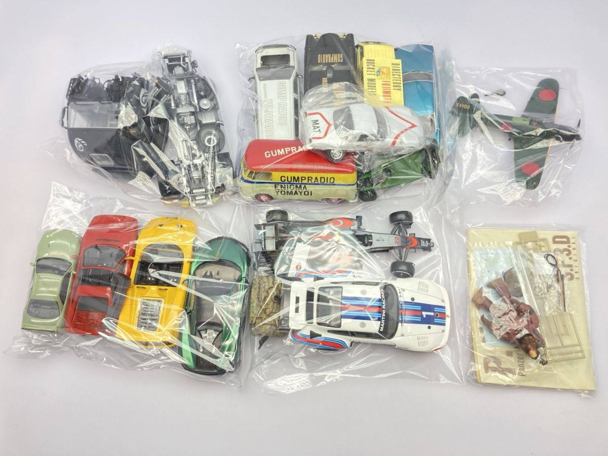 プラモデル 完成品 まとめて 1/24 車 1/20 マクラーレン トラック 他 現状渡し/ジャンク [30-5331]_1