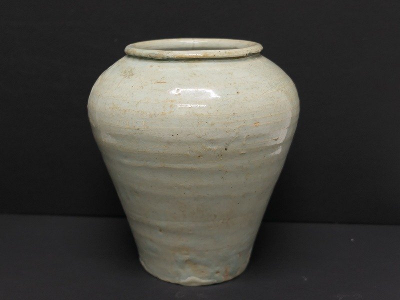 近江初荷1 李朝 白磁 長壺 李朝時代 】(李朝)｜売買されたオークション