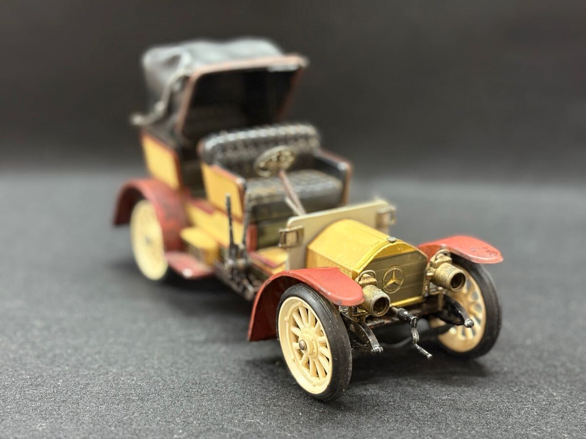 ★ブリキ・ミニカー・Mercedes Benz★アンティーク/レトロ/アメ車/車置き物/おもちゃ/ビンテージ/全長約20㎝ 幅約9㎝ 高さ約12㎝_1