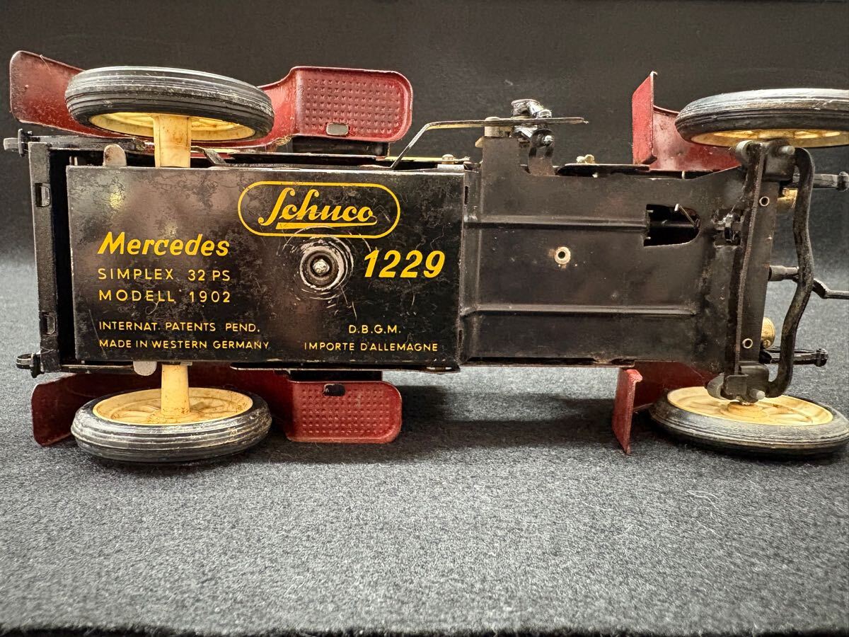 ★ブリキ・ミニカー・Mercedes Benz★アンティーク/レトロ/アメ車/車置き物/おもちゃ/ビンテージ/全長約20㎝ 幅約9㎝ 高さ約12㎝_8