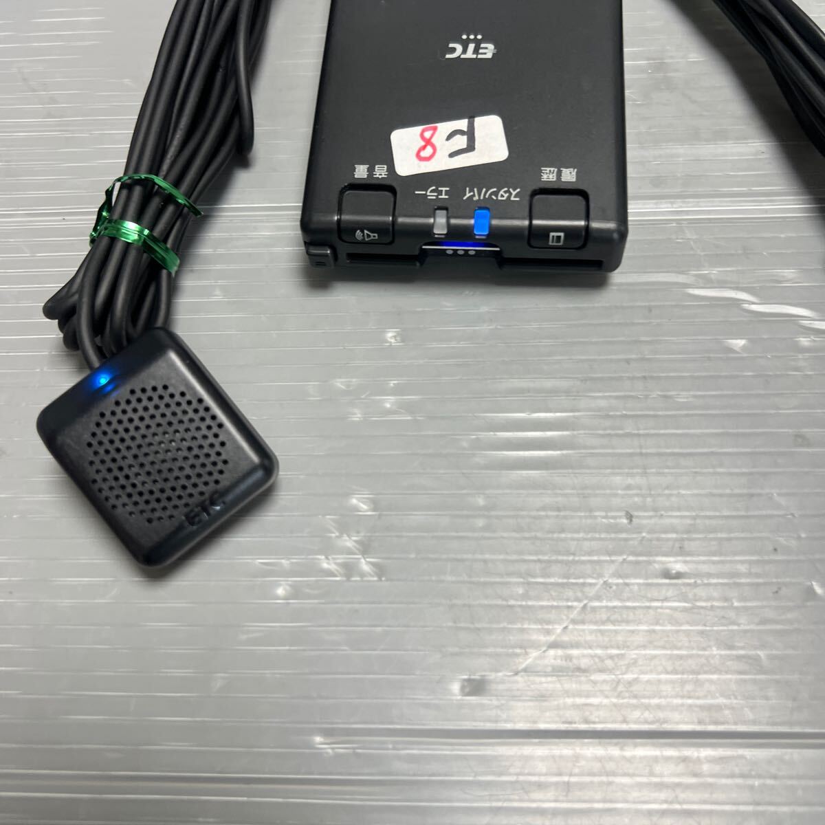 ETC パナソニック　CY-ET926D)普通車から外しました中古品です アンテナ分離型 ( 普通車セットアップ　8_6