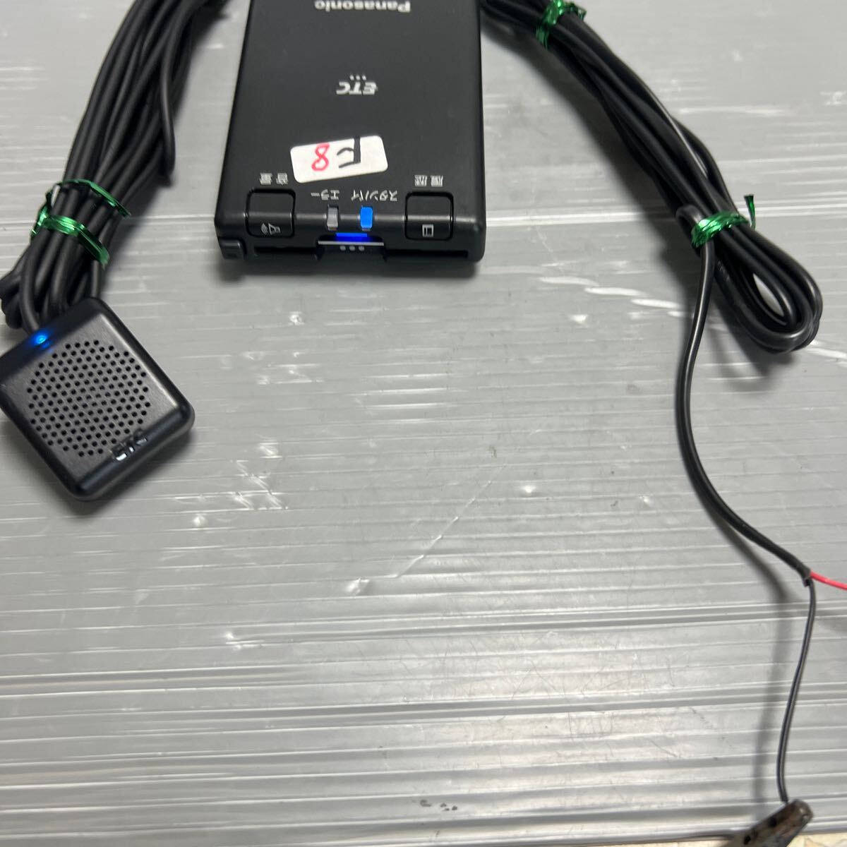 ETC パナソニック　CY-ET926D)普通車から外しました中古品です アンテナ分離型 ( 普通車セットアップ　8_8